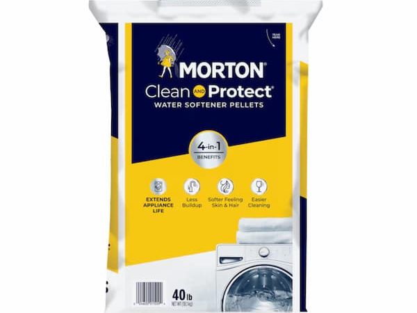 Morton 40-lb Water Softener Salt Pellets as low as $5.92!