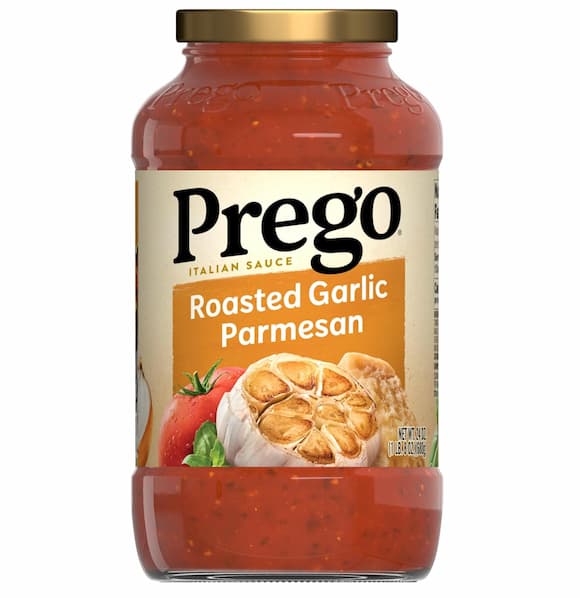Prego Roasted Garlic & Parmesan Cheese Pasta Sauce, 24 Oz Jar  deal