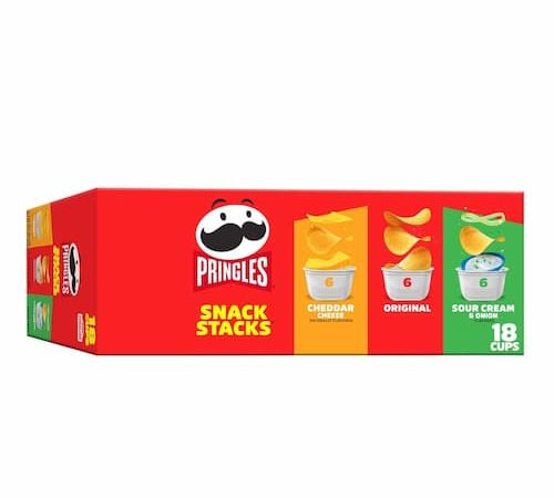 Pringles Snack Stacks Variety Pack (18 count) only $6.16 shipped!