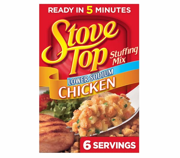 Stove Top Low Sodium Chicken Stuffing Mix ,6 Oz